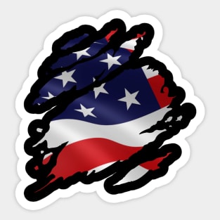 USA soul Sticker